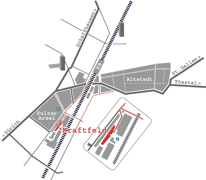 Lageplan des KF